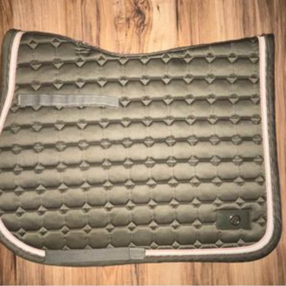 Sage green saddle pad
